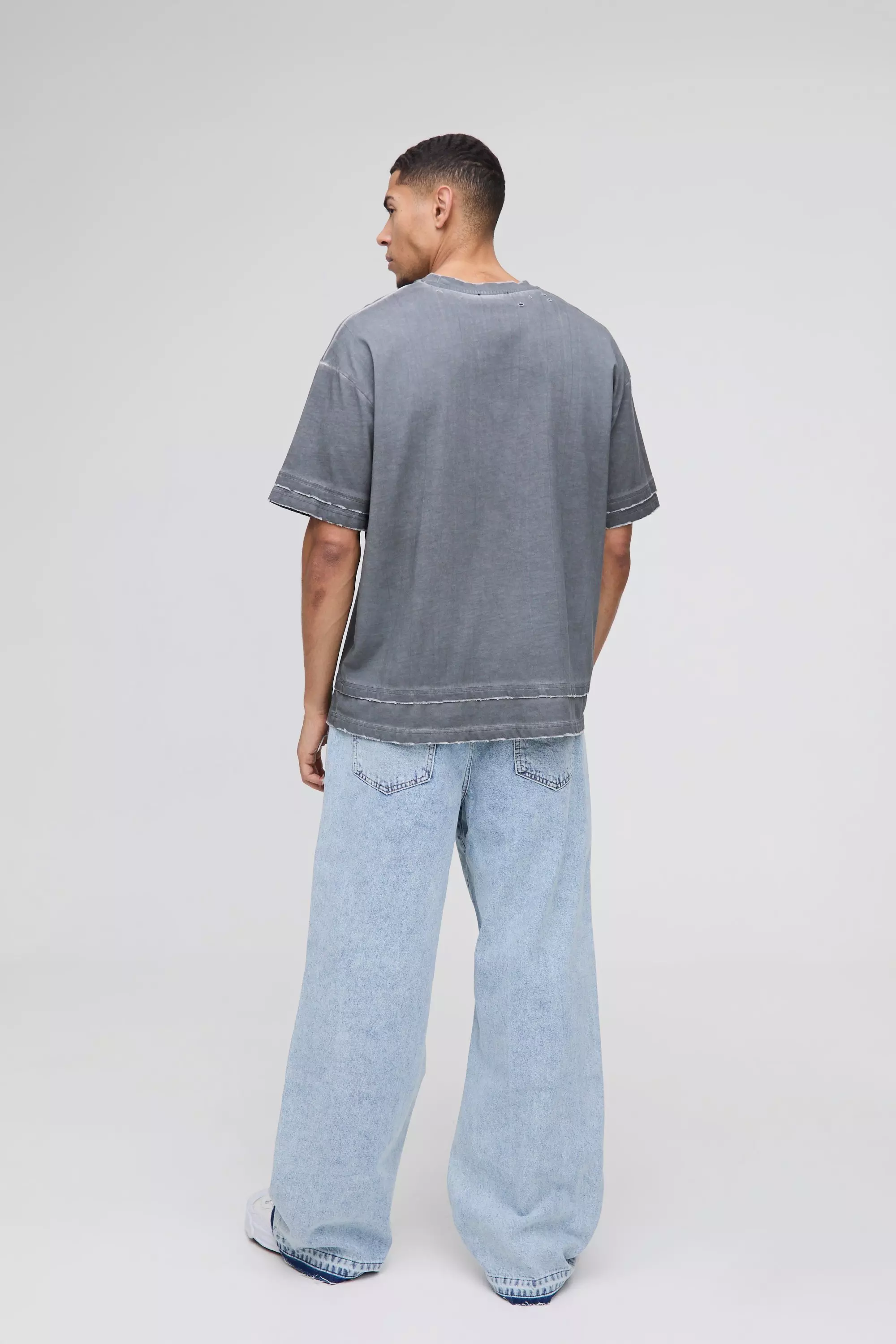 【COSYHARU】Ronnie denim banding pants COSYHARU (コシハル) - ロニーデニムバンディングパンツ/ Ronnie